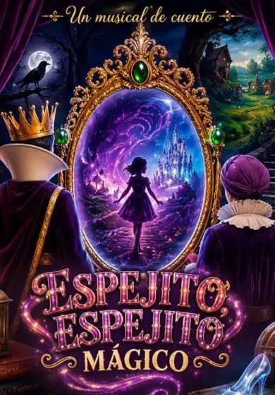 Cartel de Espejito, espejito mágico - Onbeat Producciones