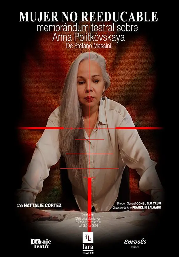 Cartel de Mujer no reeducable - Consuelo Trum