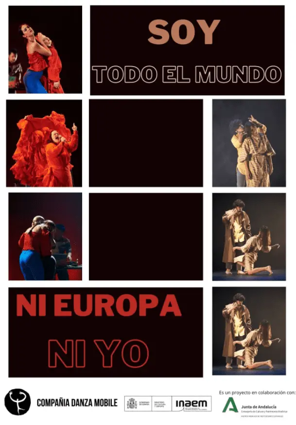 Cartel de Ni Europa ni yo y Soy todo el mundo
