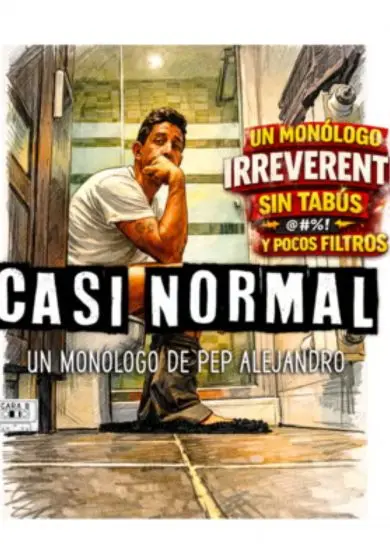Cartel de Casi Normal