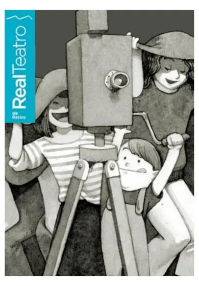 Cartel de El Real Junior de Cine: proyección de espectáculo musical en el Real Teatro de Retiro