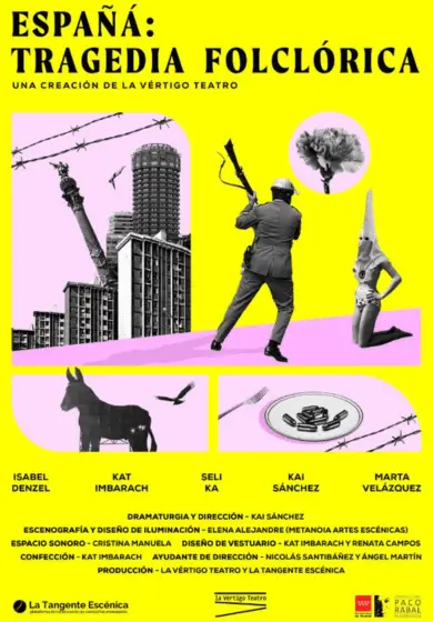 Cartel de Españá: tragedia folclórica