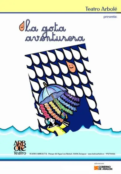 Cartel de La gota aventurera