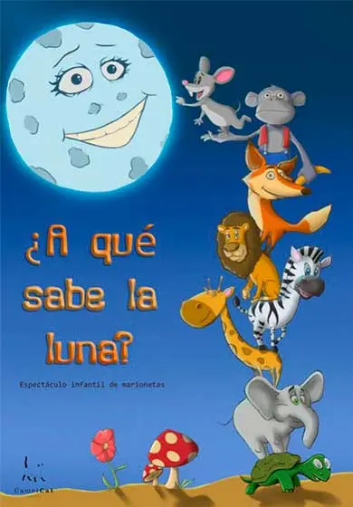 Cartel de Sara Luna: ¿A qué sabe la Luna?