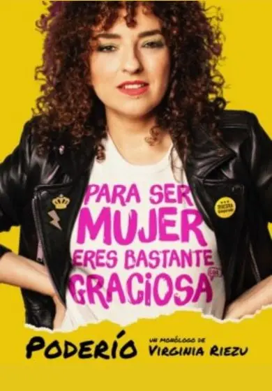 Cartel de Virginia Riezu: Poderío