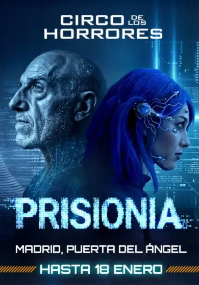Cartel de El circo de los Horrores: Prisionia