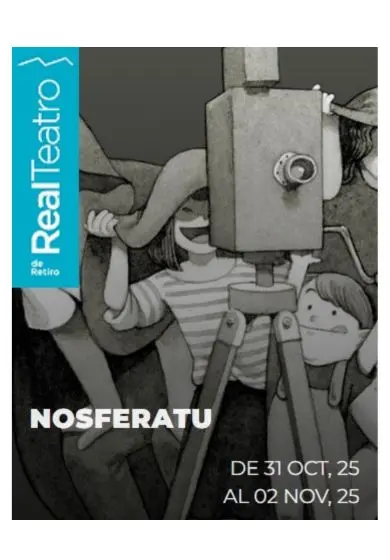 Cartel de Cine mudo con música en vivo: Nosferatu