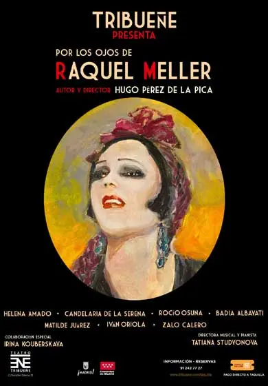 Cartel de Por los ojos de Raquel Meller