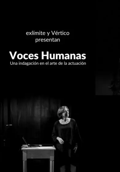 Cartel de Voces humanas