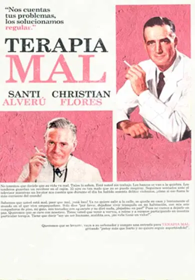Cartel de Terapia mal