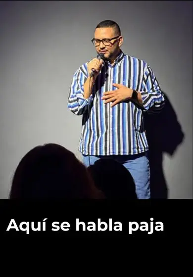 Cartel de Aquí se habla paja