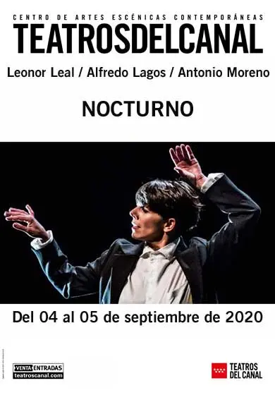 Cartel de LEONOR LEAL/ ALFREDO LAGOS/ ANTONIO MORENO: Nocturno