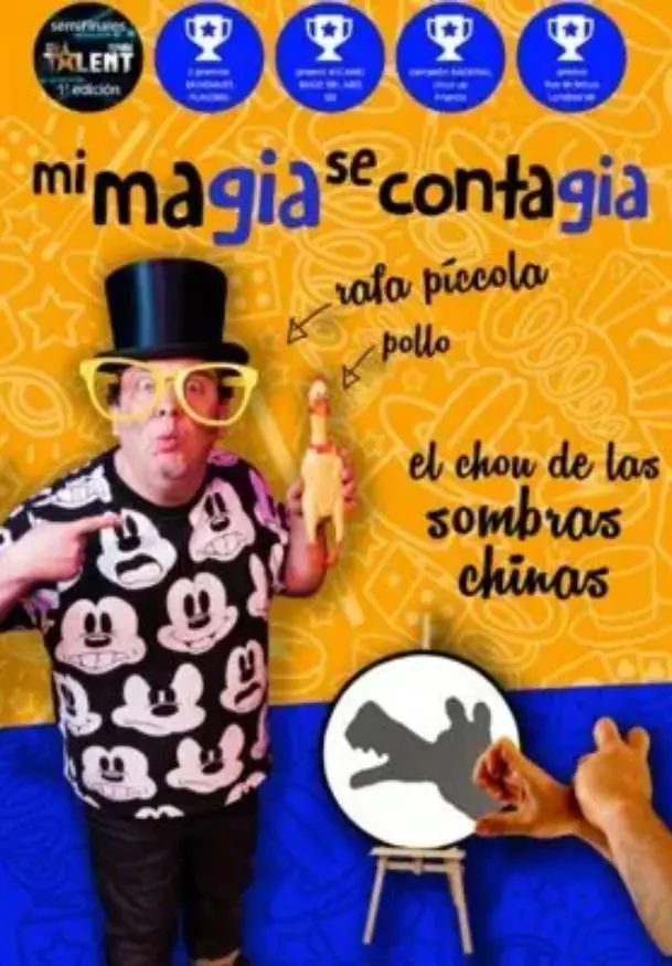 Cartel de Mi magia se contagia