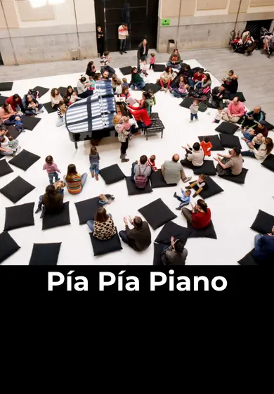 Cartel de Pía Pía Piano