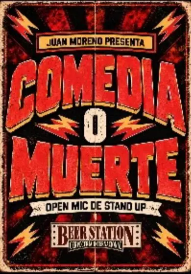 Cartel de Comedia o Muerte