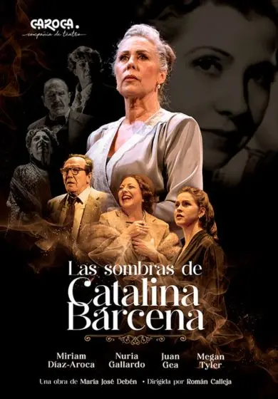 Cartel de Las sombras de Catalina Bárcena