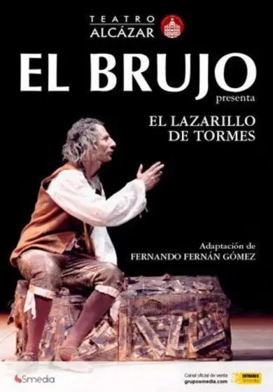 Cartel de El Brujo: Lazarillo de Tormes