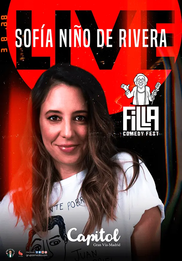 Cartel de Sofía Niño de Rivera Live