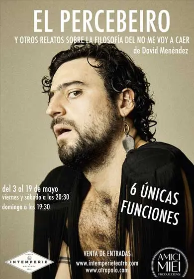 Cartel de El Percebeiro y otros relatos de la filosofía del No me voy a caer