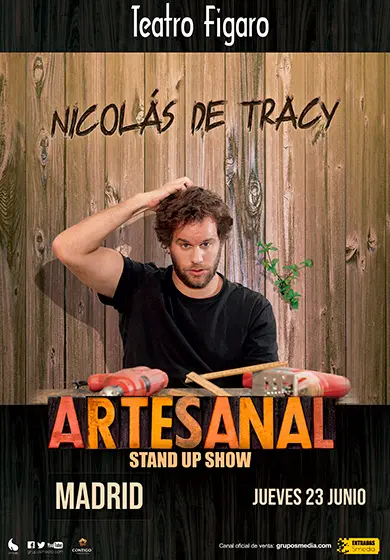 Cartel de Nicolás de Tracy: Artesanal