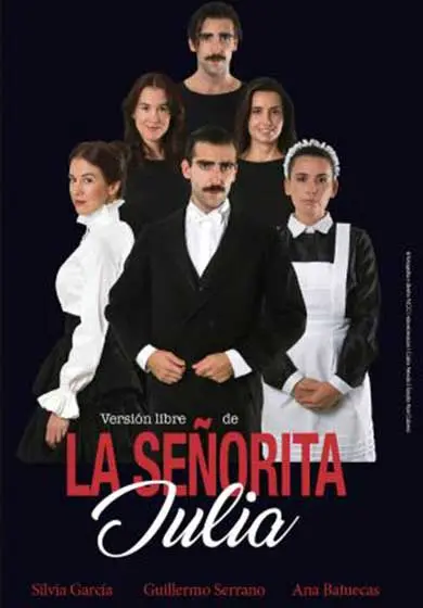 Cartel de La señorita Julia