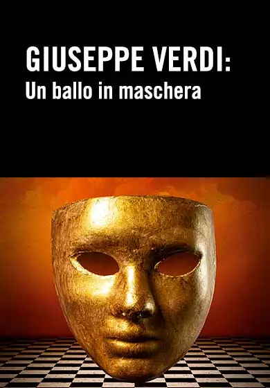 Cartel de Giuseppe Verdi: Un ballo in maschera