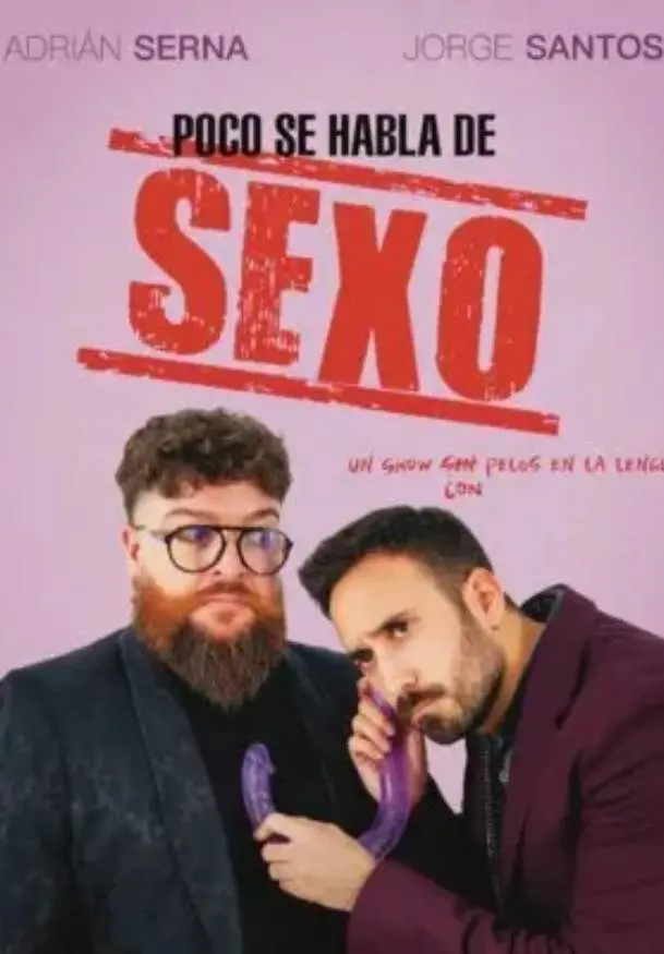 Cartel de Poco se habla de sexo