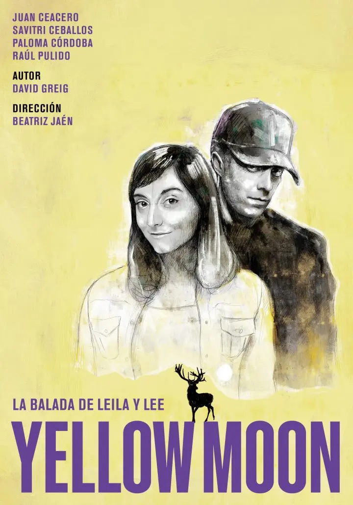 Cartel de Yellow moon. La balada de Leila y Lee