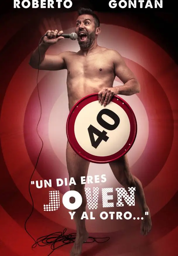 Cartel de Un día eres joven y al otro...
