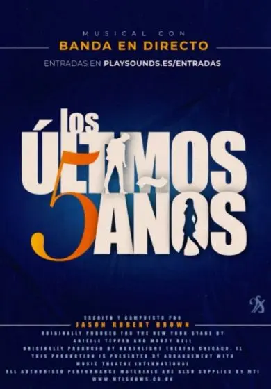 Cartel de Los últimos 5 años - Playsounds