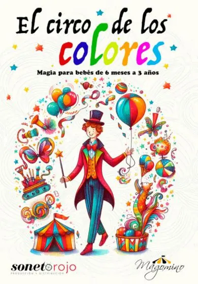Cartel de El circo de los colores