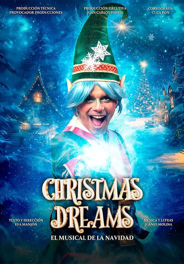 Cartel de Christmas Dreams. El musical de la Navidad