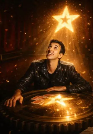 Cartel de Chap - La magia del pase de oro de Got Talent