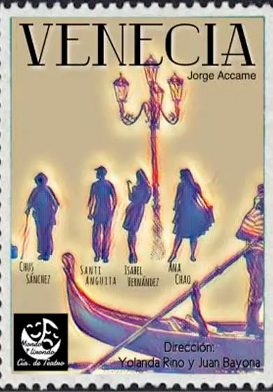 Cartel de Compañía Mondo y Lirondo: Venecia