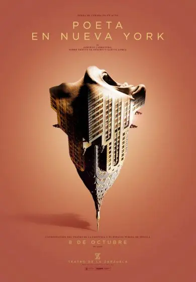 Cartel de Poeta en Nueva York - Alberto Carretero