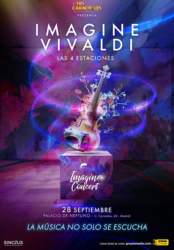 Cartel de Imagine Vivaldi - Las 4.0 estaciones