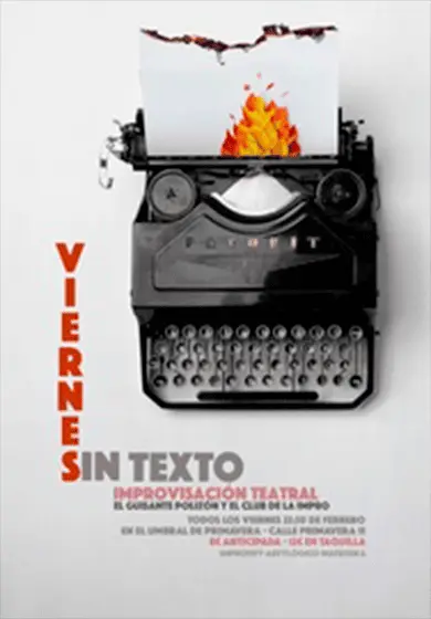 Cartel de Improvisaciones mínimas