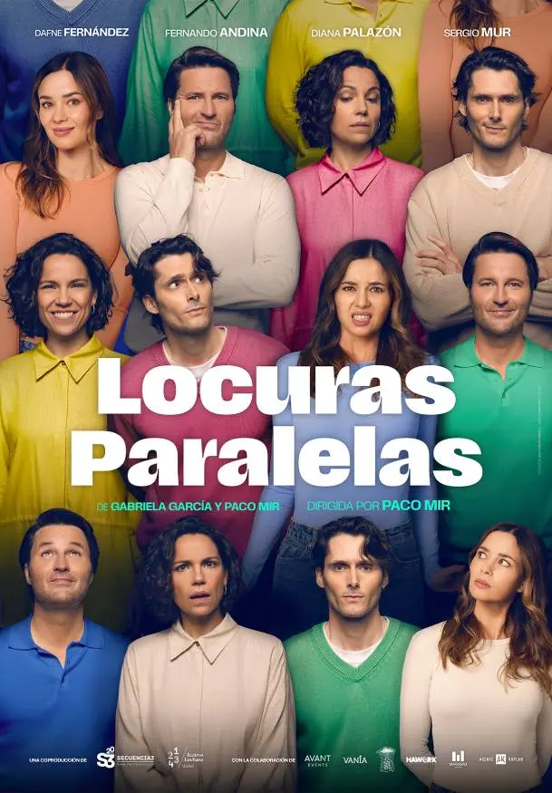 Cartel de Locuras paralelas