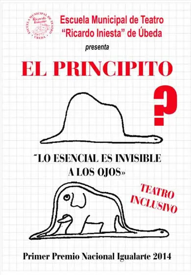 Cartel de El Principito