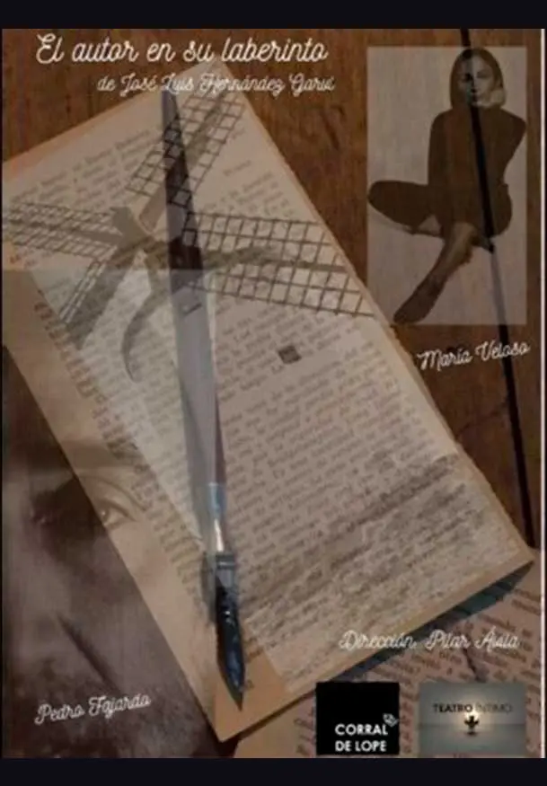 Cartel de El autor en su laberinto