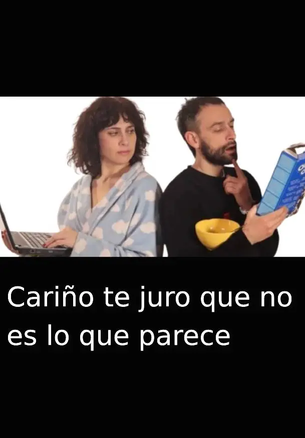 Cartel de Cariño te juro que no es lo que parece