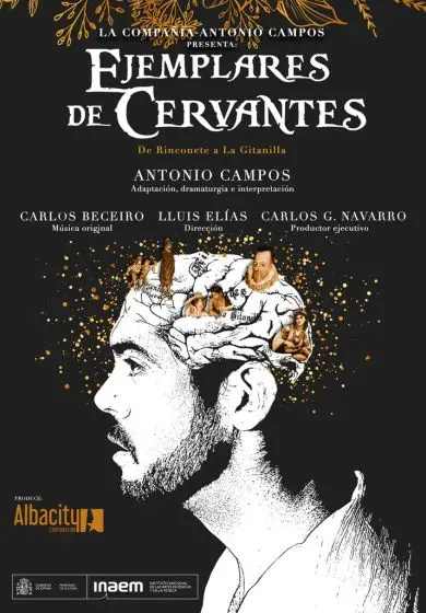 Cartel de Ejemplares de Cervantes