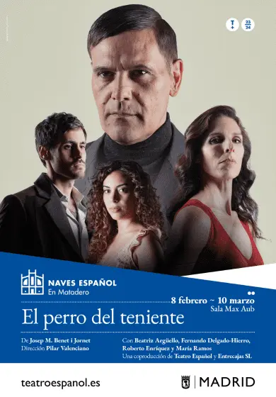 Cartel de El perro del teniente