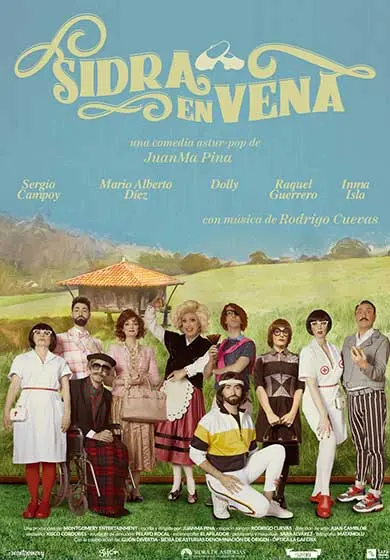 Cartel de Sidra en vena