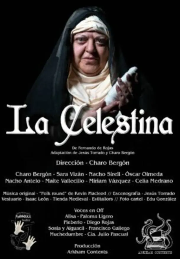 Cartel de Jesús Torrado y Charo Bergón. La Celestina De F. de Rojas