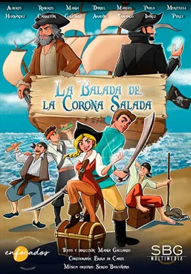 Cartel de La balada de la corona salada