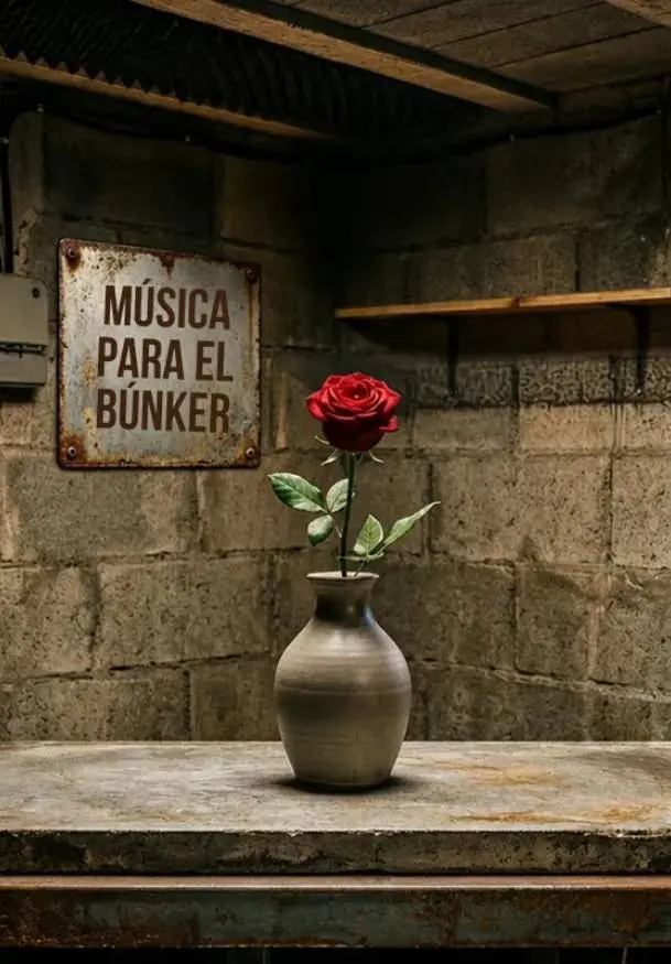 Cartel de Música para el búnker