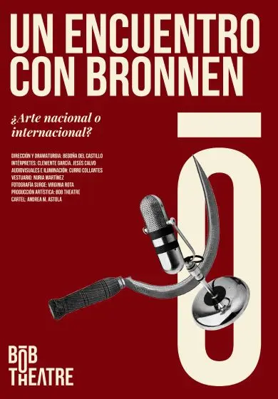 Cartel de Un encuentro con Bronnen