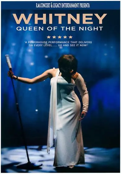 Cartel de Whitney: Queen of the night