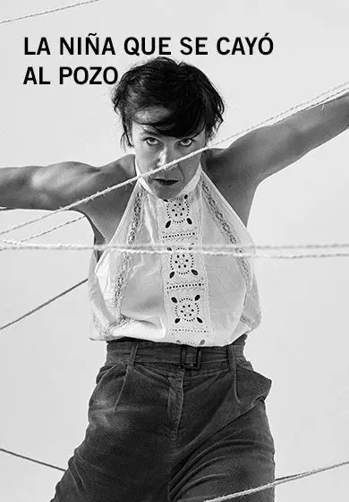 Cartel de La niña que se cayó al pozo